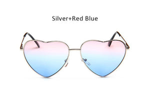 Women Heart Shape Sunglasses Ocean Lenses Sun Glasses For Female